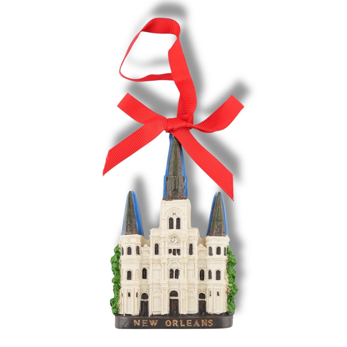 Saint Louis Cathedral Ornament - vibrant - Holiday Ornaments - New Orleans Souvenir