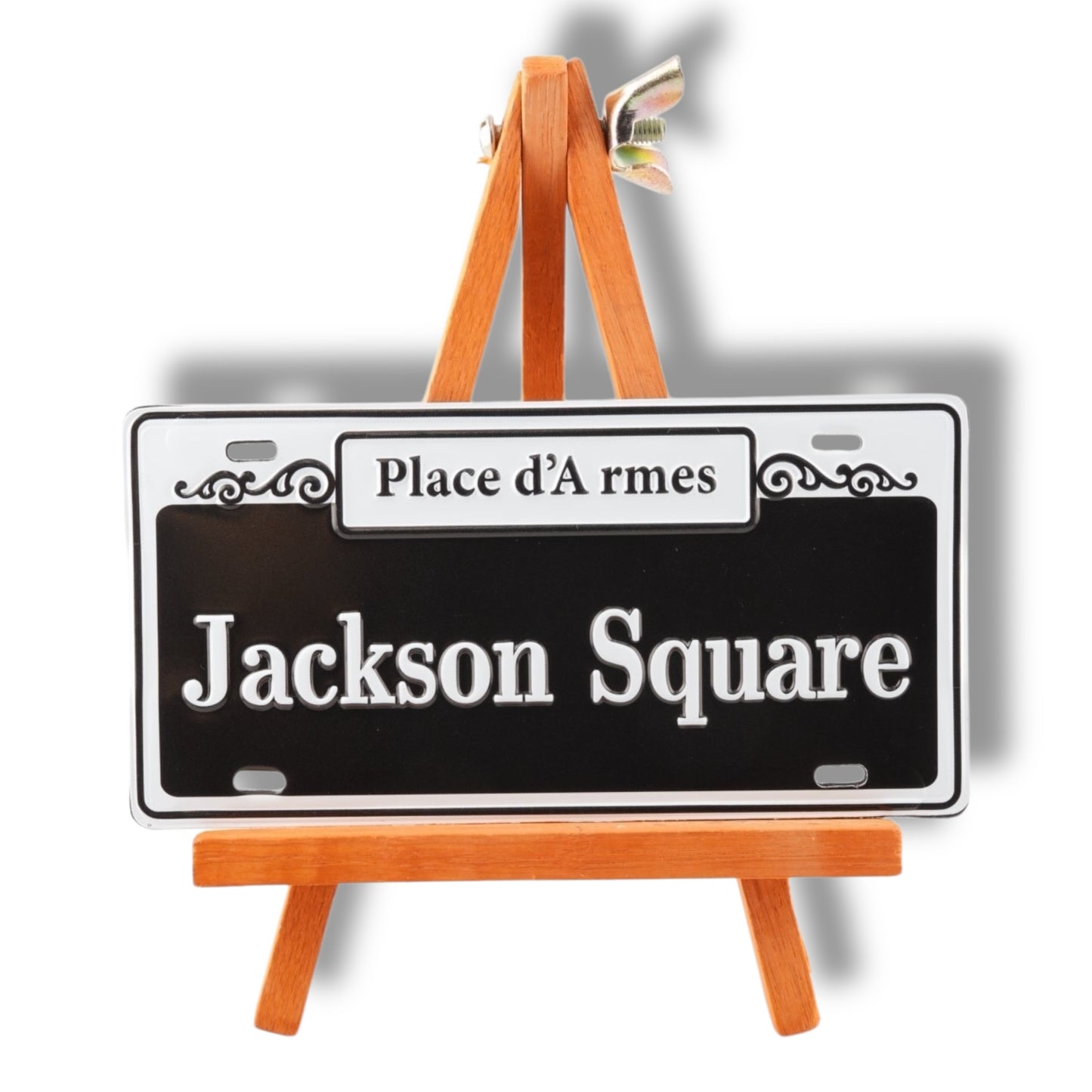 Jackson Square Metal Street Sign Magnet - Refrigerator Magnets - New Orleans Souvenir