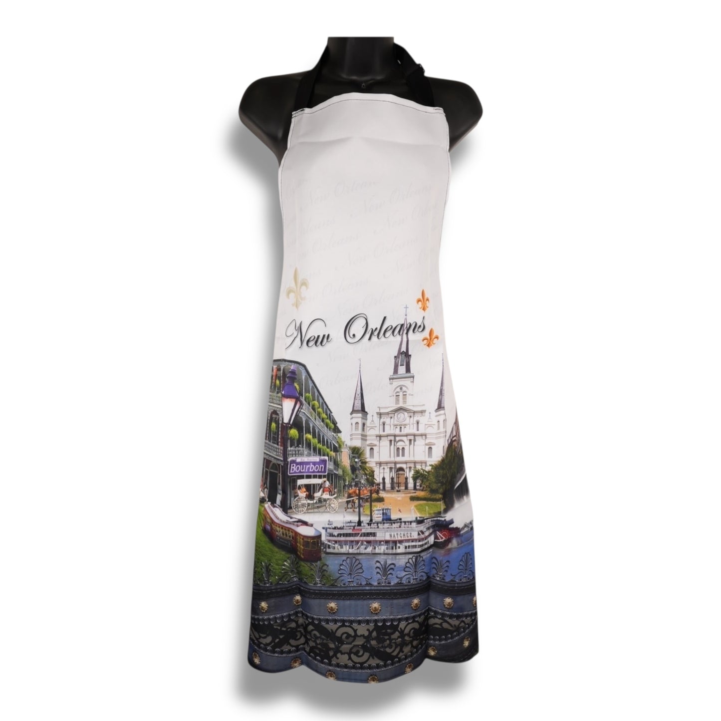 New Orleans Cityscape Apron - Aprons