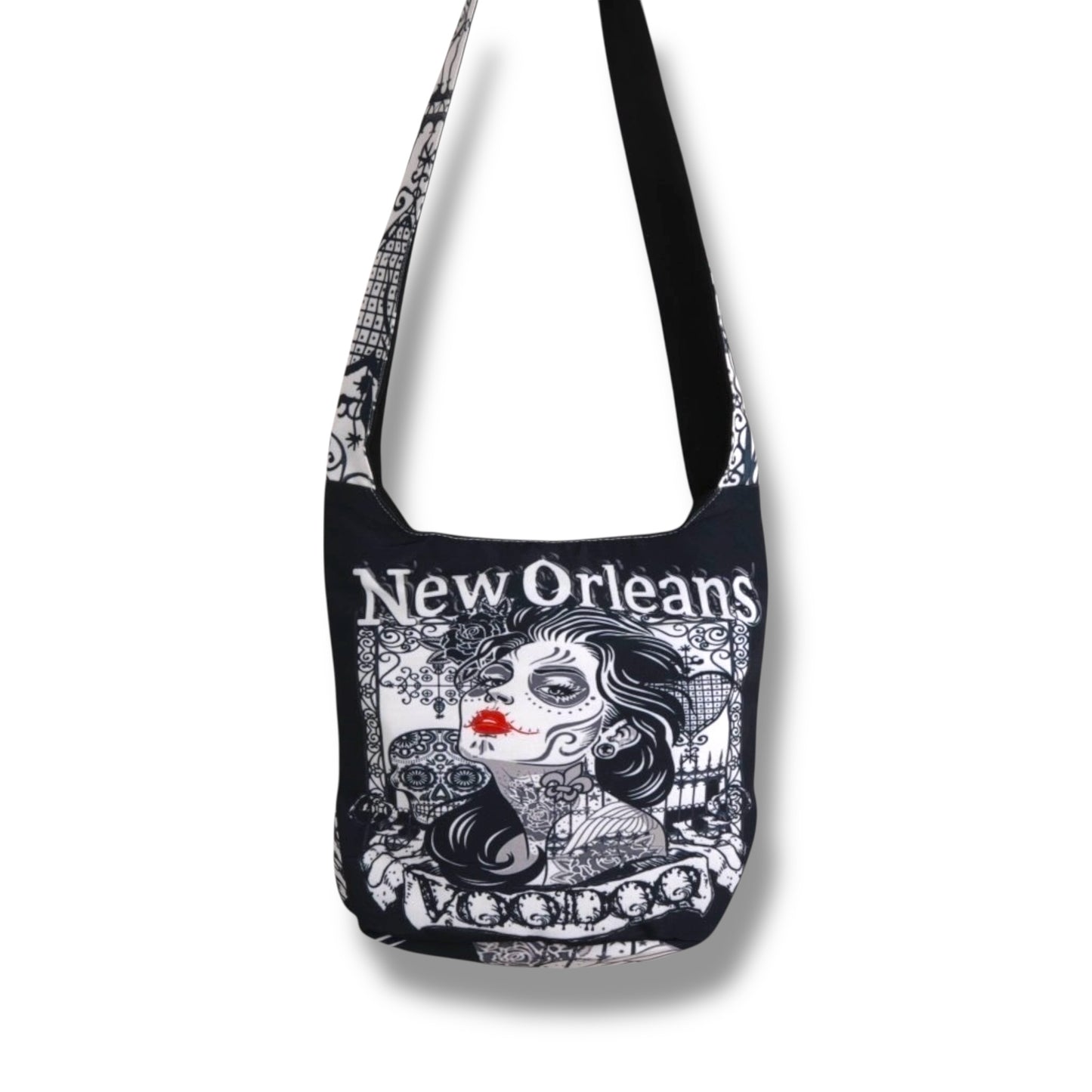 Voodoo Lady Shoulder Bag - Tote Bags - New Orleans Souvenir
