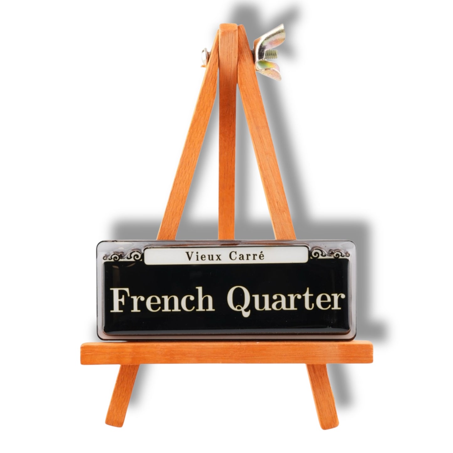 French Quarter Wooden Street Sign Magnet - local art - Refrigerator Magnets - New Orleans Souvenir