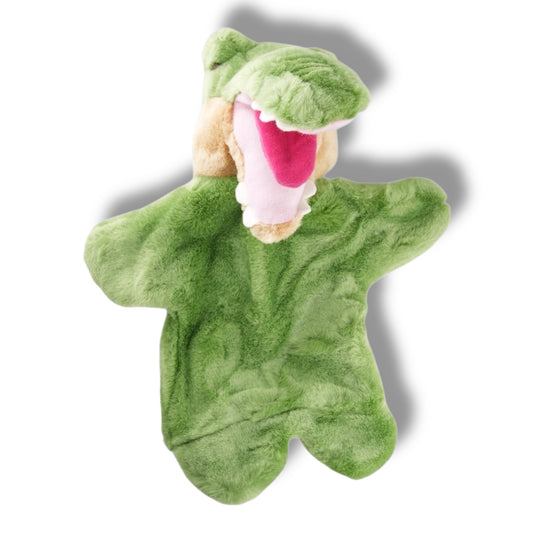 Swamp Alligator Puppet 12"H - Stuffed Animals - New Orleans Souvenir