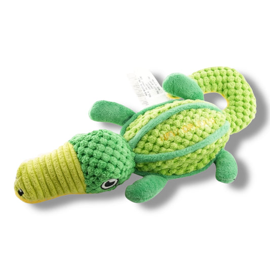Turtle Alligator Toy 10"L - Dog Toys - New Orleans Souvenir