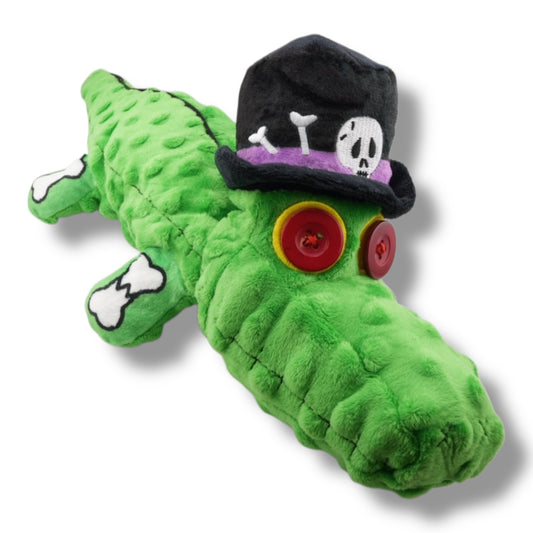 Voodoo Alligator Toy 13"L - vibrant - Stuffed Animals - New Orleans Souvenir