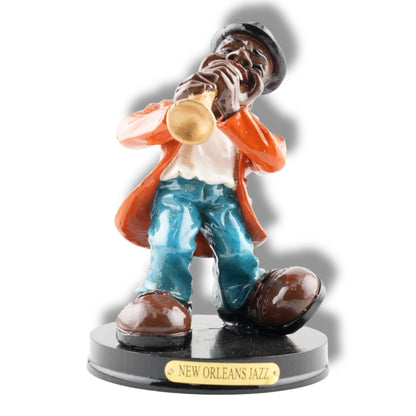 New Orleans Jazz Clarinet Player - local art - Statues, Figurines & Sculptures - Colorful - New Orleans Designed