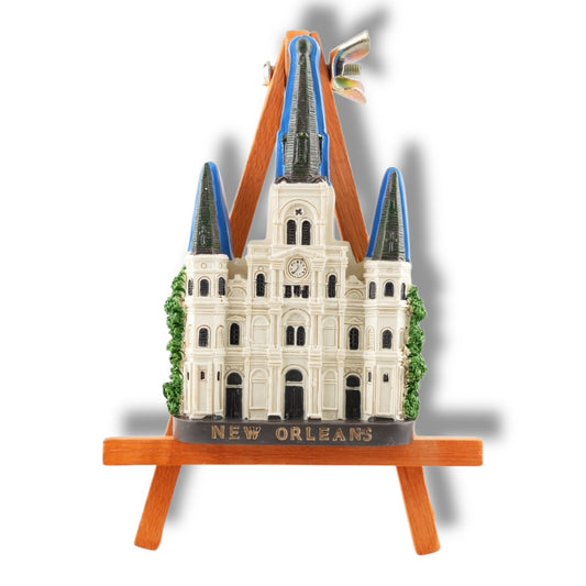 Saint Louis Cathedral Magnet - local art - Refrigerator Magnets - New Orleans Souvenir
