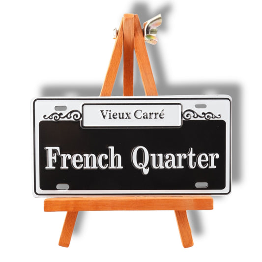 French Quarter Metal Street Sign Magnet - Refrigerator Magnets - New Orleans Souvenir