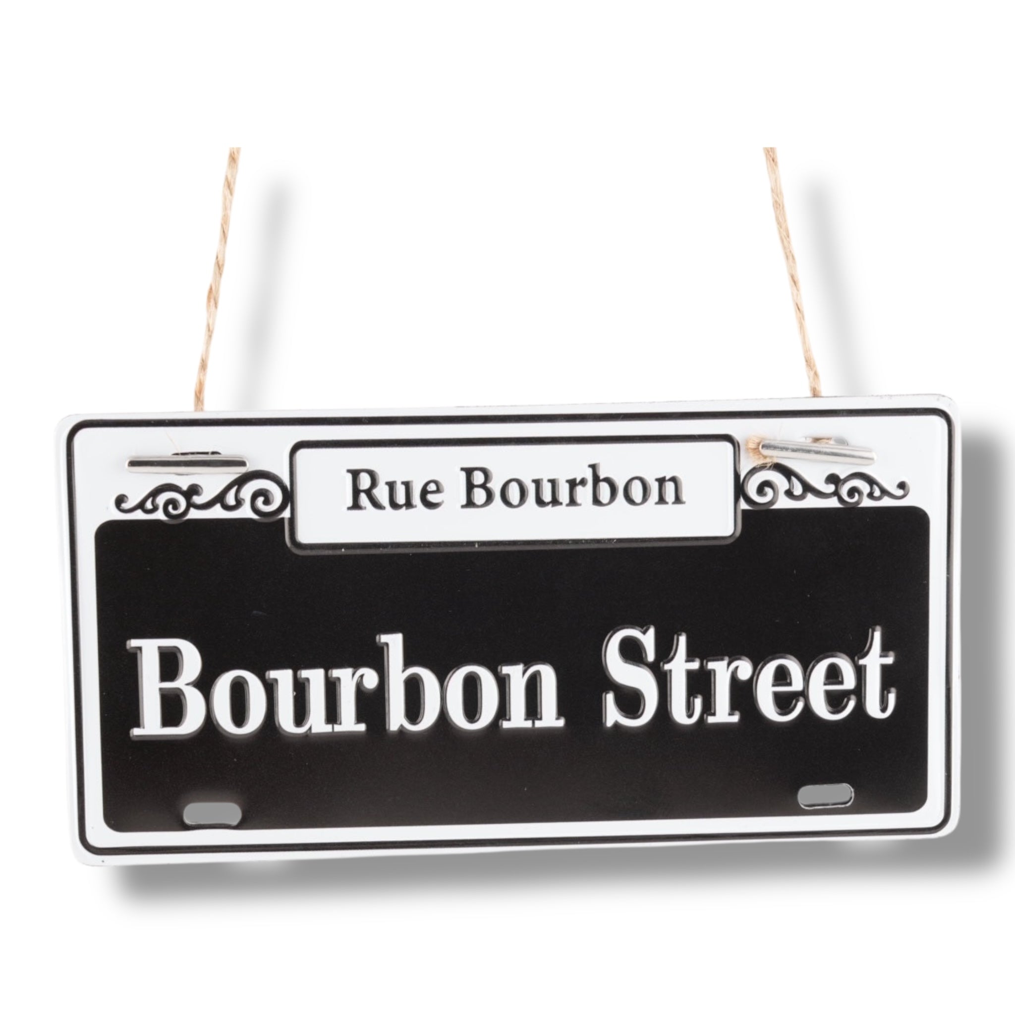 Metal Street Sign Ornaments – NawlinsGifts