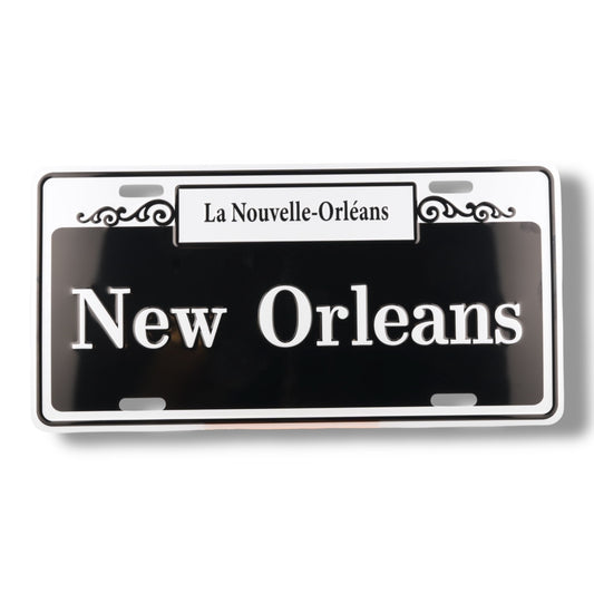 New Orleans License Plate - Signs