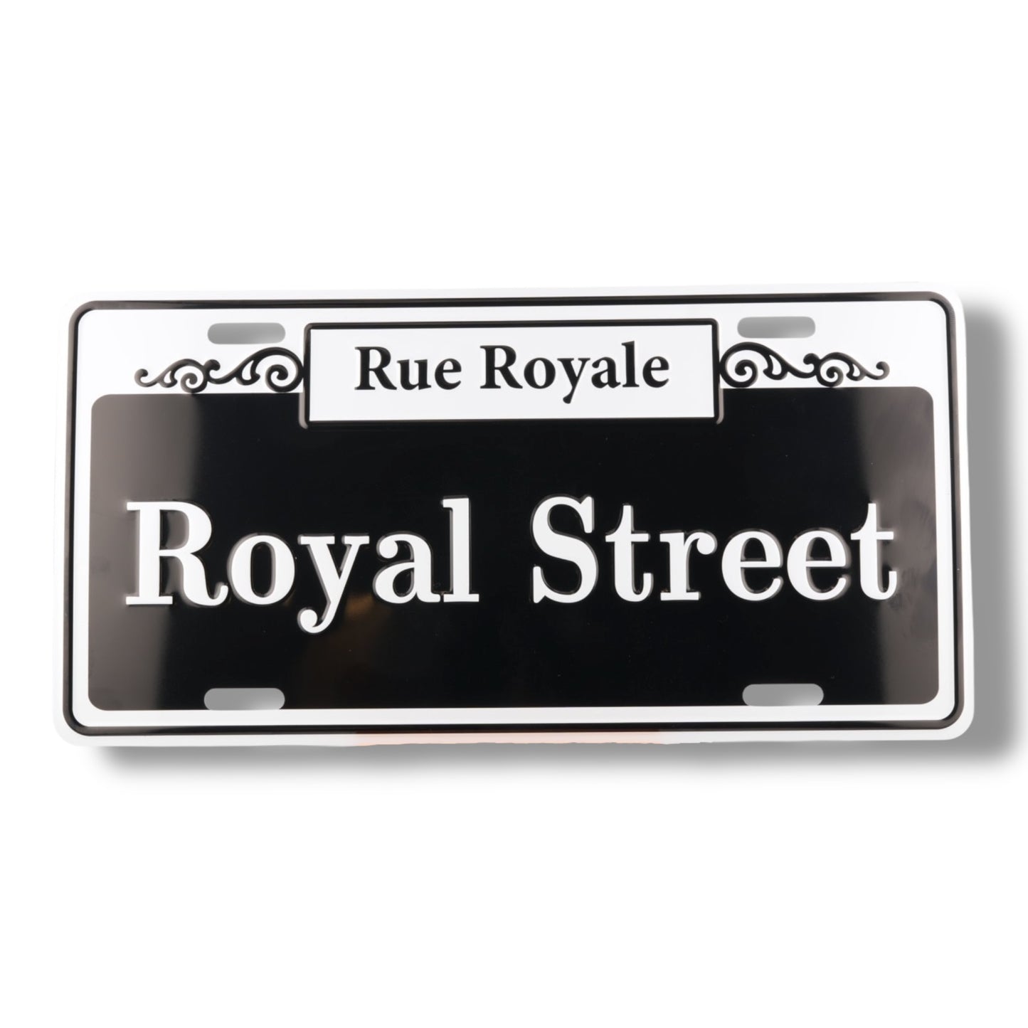 Royal Street License Plate - vibrant, colorful - Signs - New Orleans Souvenir
