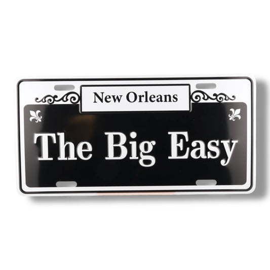 The Big Easy License Plate - Signs - New Orleans Souvenir
