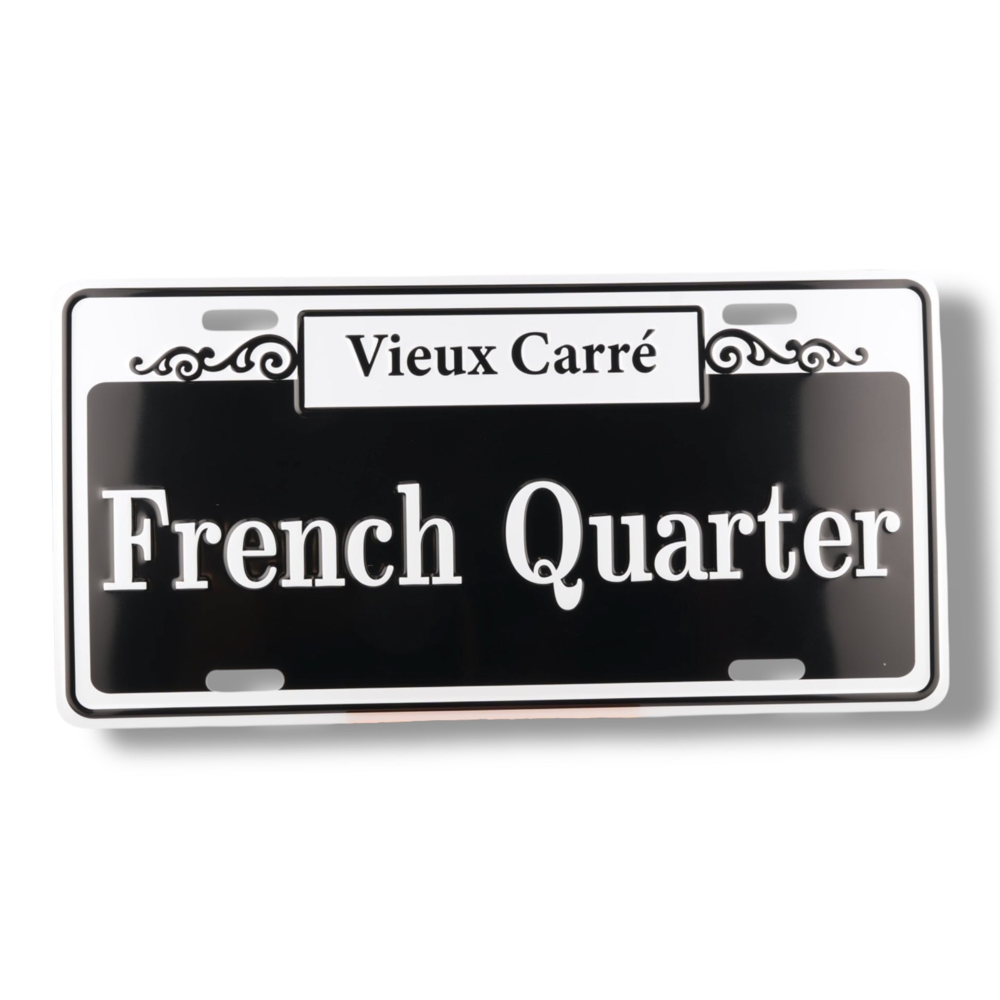 French Quarter License Plate - local art - Signs - New Orleans Souvenir