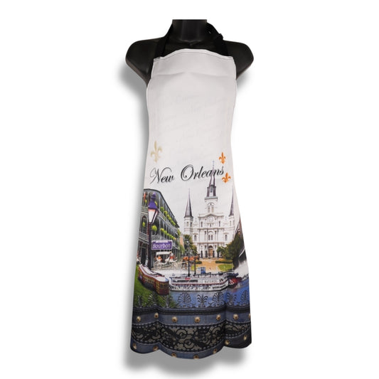 New Orleans Cityscape Apron - Aprons
