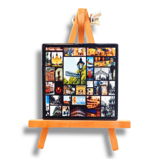 New Orleans Postcard Ceramic Magnet - Refrigerator Magnets