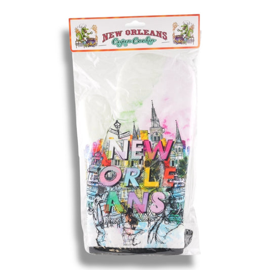 New Orleans Fun Colors Oven Mitt - Potholders & Oven Mitts