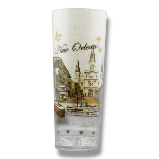 New Orleans Cityscape Tall Shot Glass - Shot Glasses