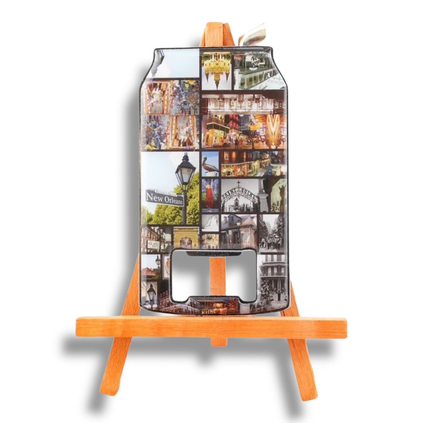 New Orleans Postcard Can-Shaped Opener - local art - Bottle Openers
