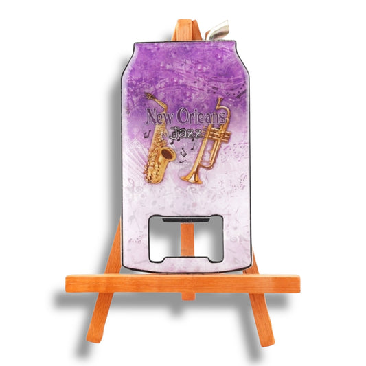 New Orleans Jazz Can-Shaped Opener - Bottle Openers