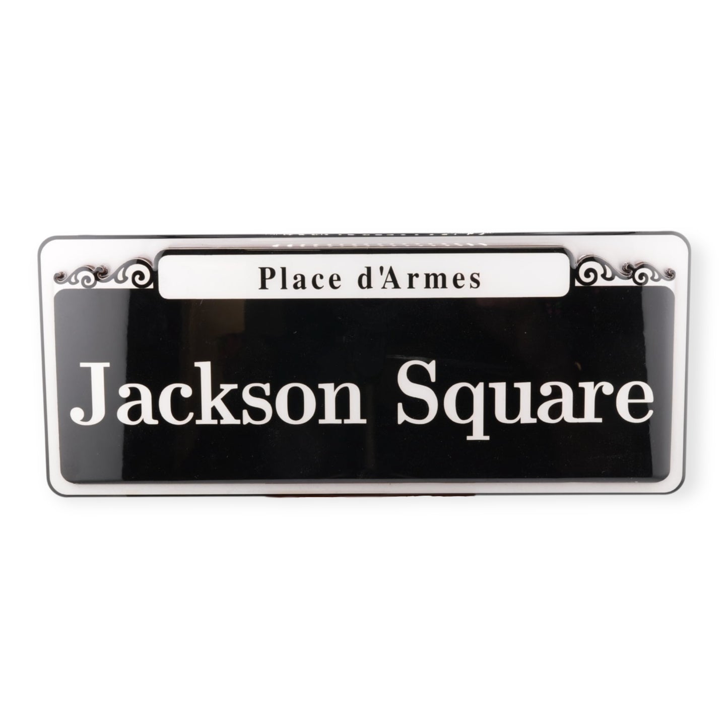 Jackson Square Wooden Street Sign Wall Decor - vibrant, colorful - Signs - New Orleans Souvenir