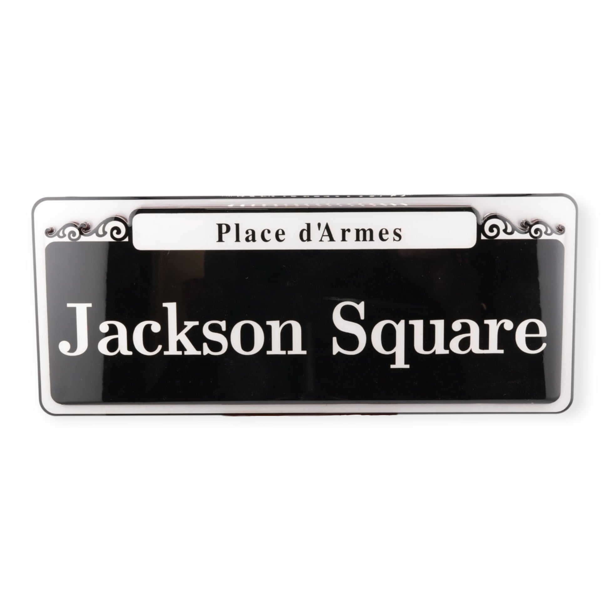 Jackson Square Wooden Street Sign Wall Decor - vibrant, colorful - Signs - New Orleans Souvenir