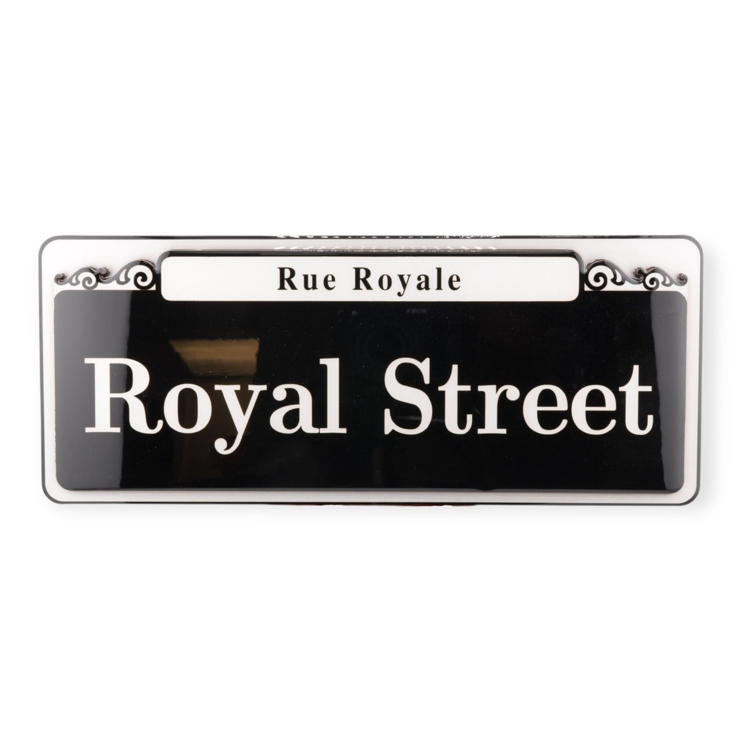 Royal Street Wooden Street Sign Wall Decor - durable, vibrant - Signs - New Orleans Souvenir