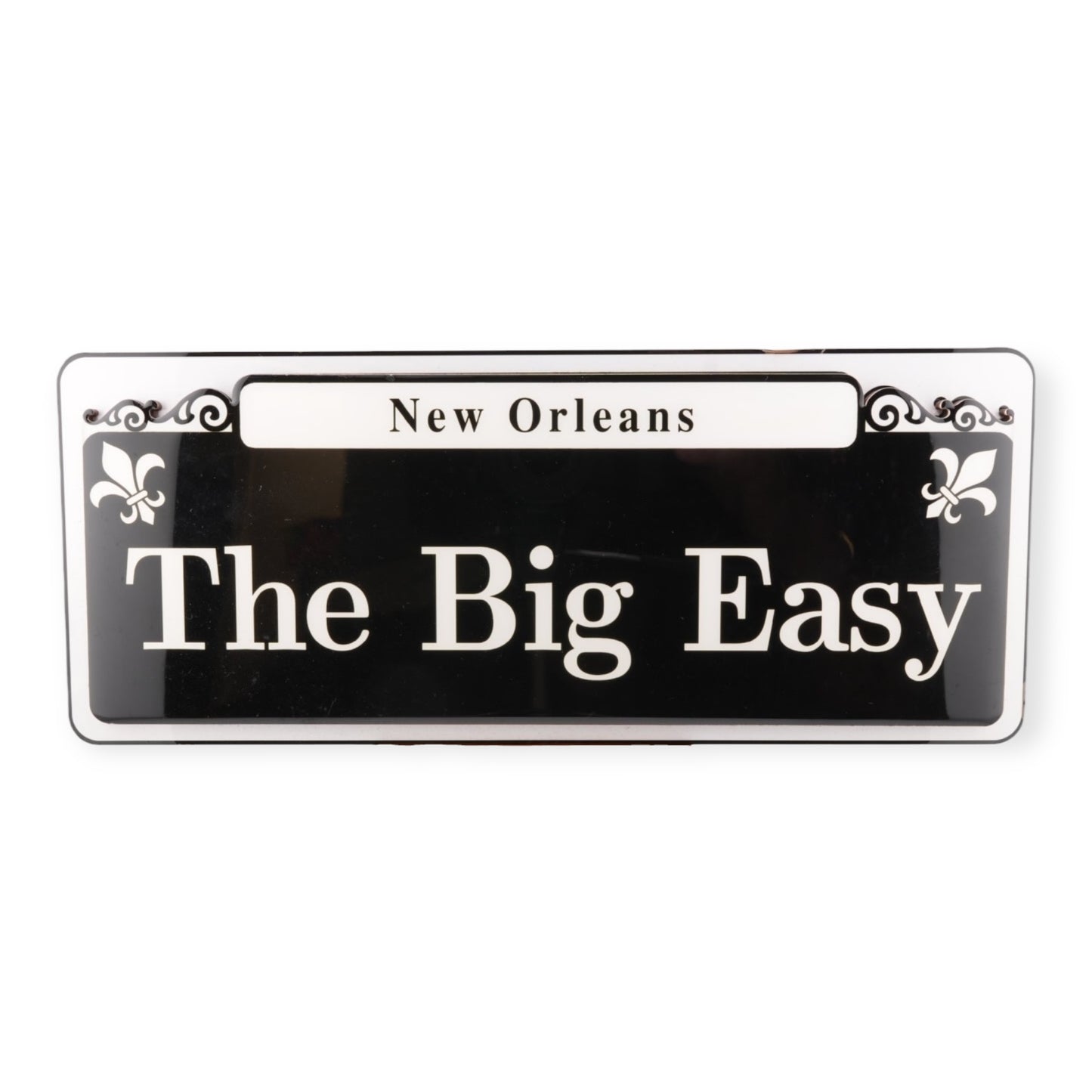 The Big Easy Wooden Street Sign Wall Decor - vibrant, colorful - Signs - New Orleans Souvenir