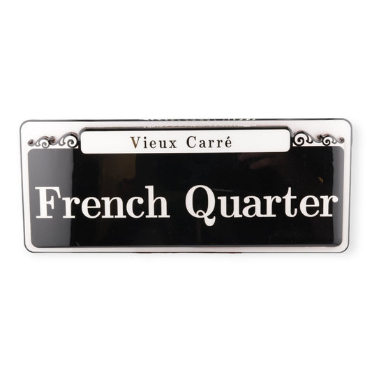 French Quarter Wooden Street Sign Wall Decor - Signs - locally designed - local art - New Orleans Souvenir
