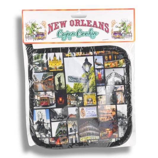 New Orleans Postcard Pot Holder - Potholders & Oven Mitts