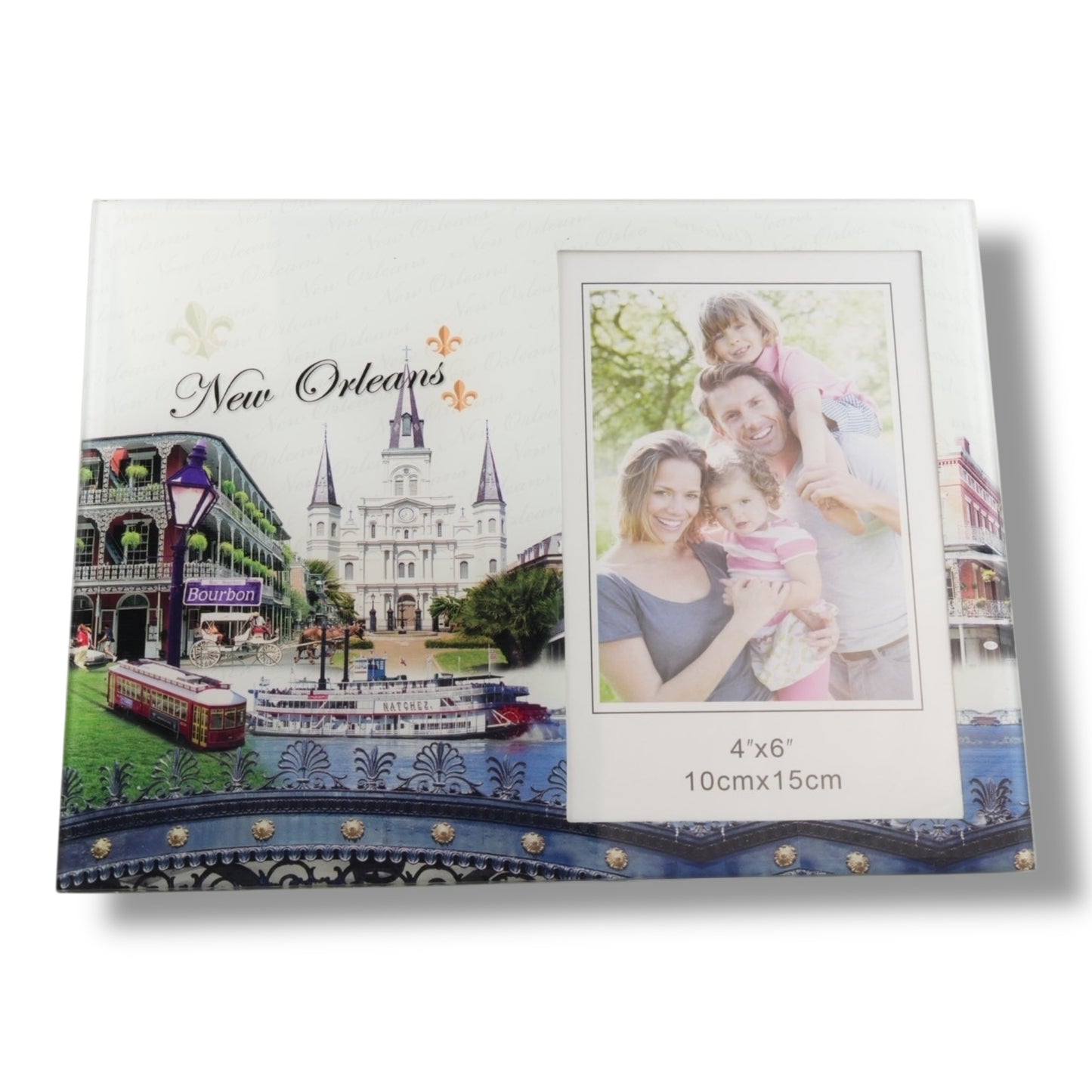 New Orleans Cityscape Picture Frame - local art - Frames