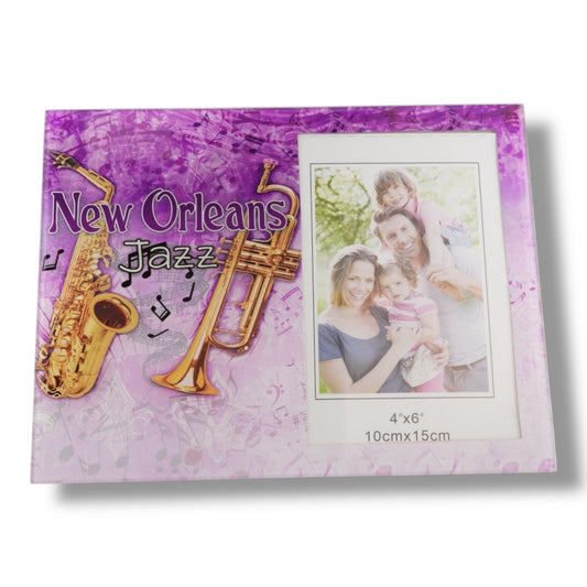 New Orleans Jazz Picture Frame - local art - Frames