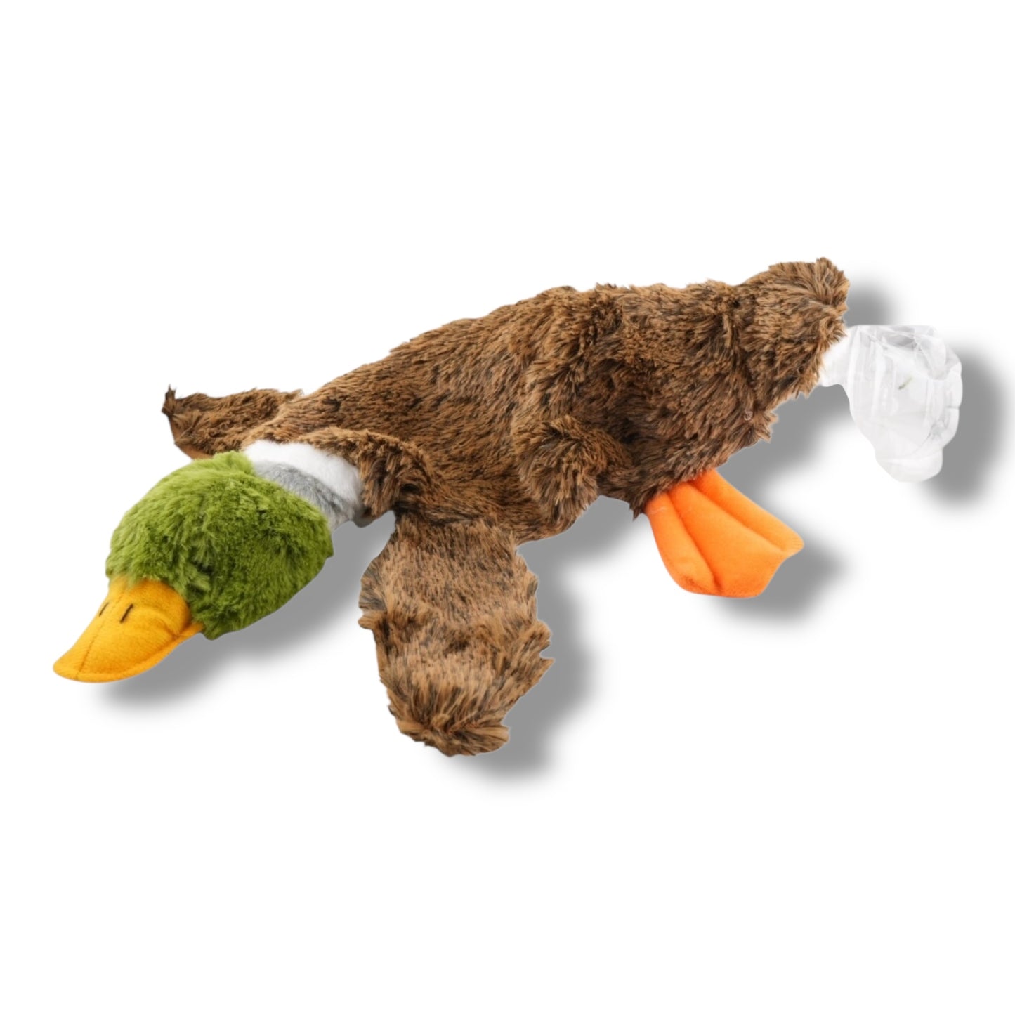 Bayou Duck Toy With Water Bottle Holder 14"L - Dog Toys - New Orleans Souvenir