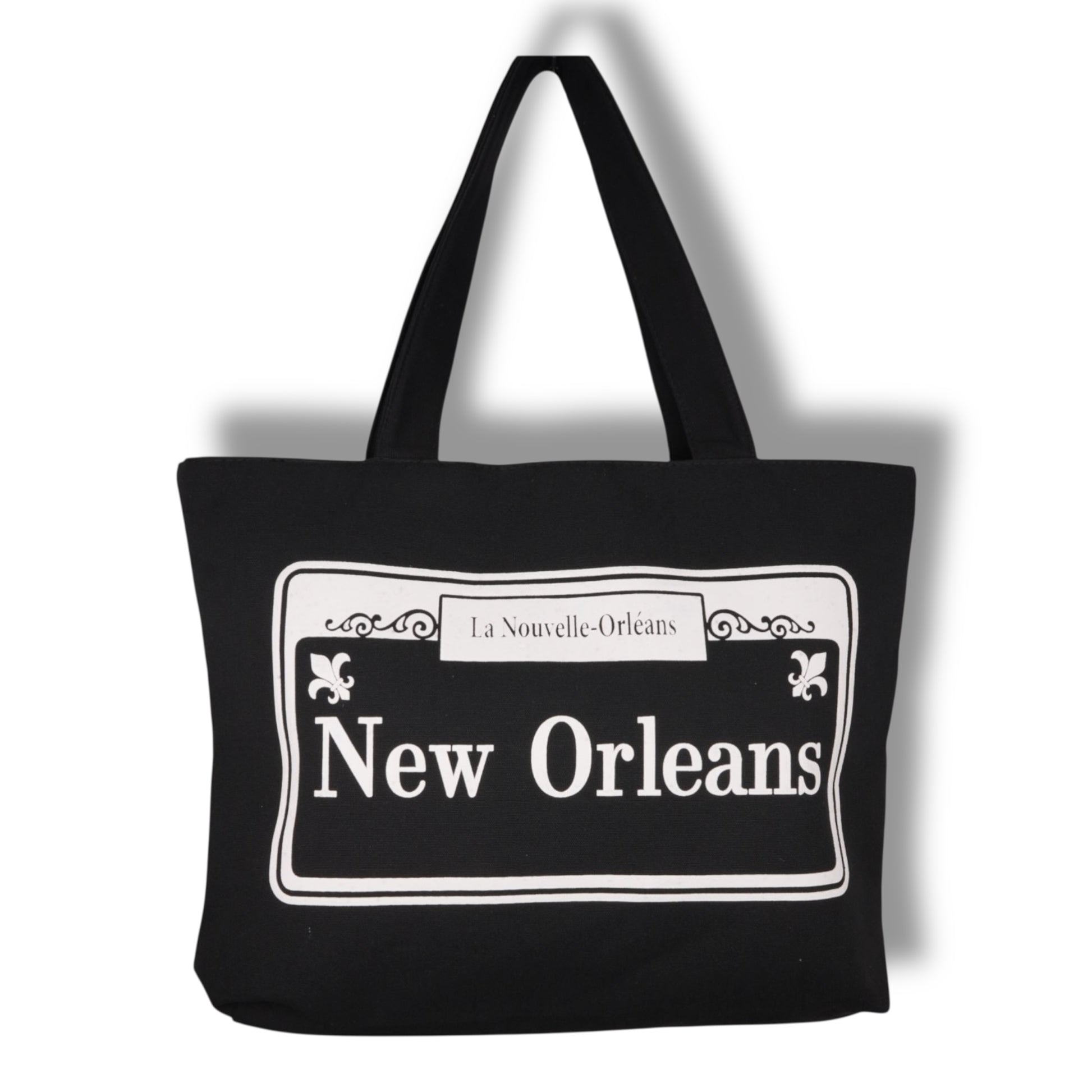 New Orleans Street Sign Canvas Tote Bag - local art - Keychains