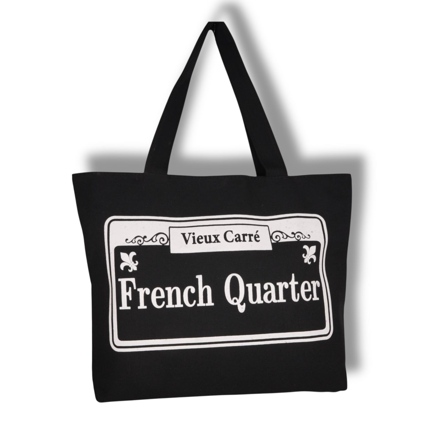 French Quarter Street Sign Canvas Tote Bag - Statues, Figurines & Sculptures - New Orleans Souvenir