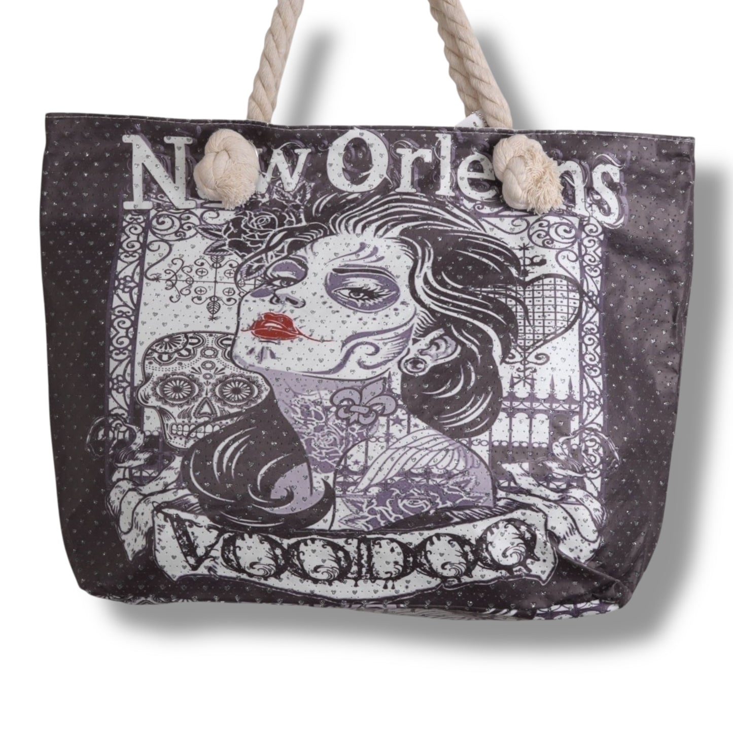 Voodoo Lady Tote Bag - Tote Bags - New Orleans Souvenir