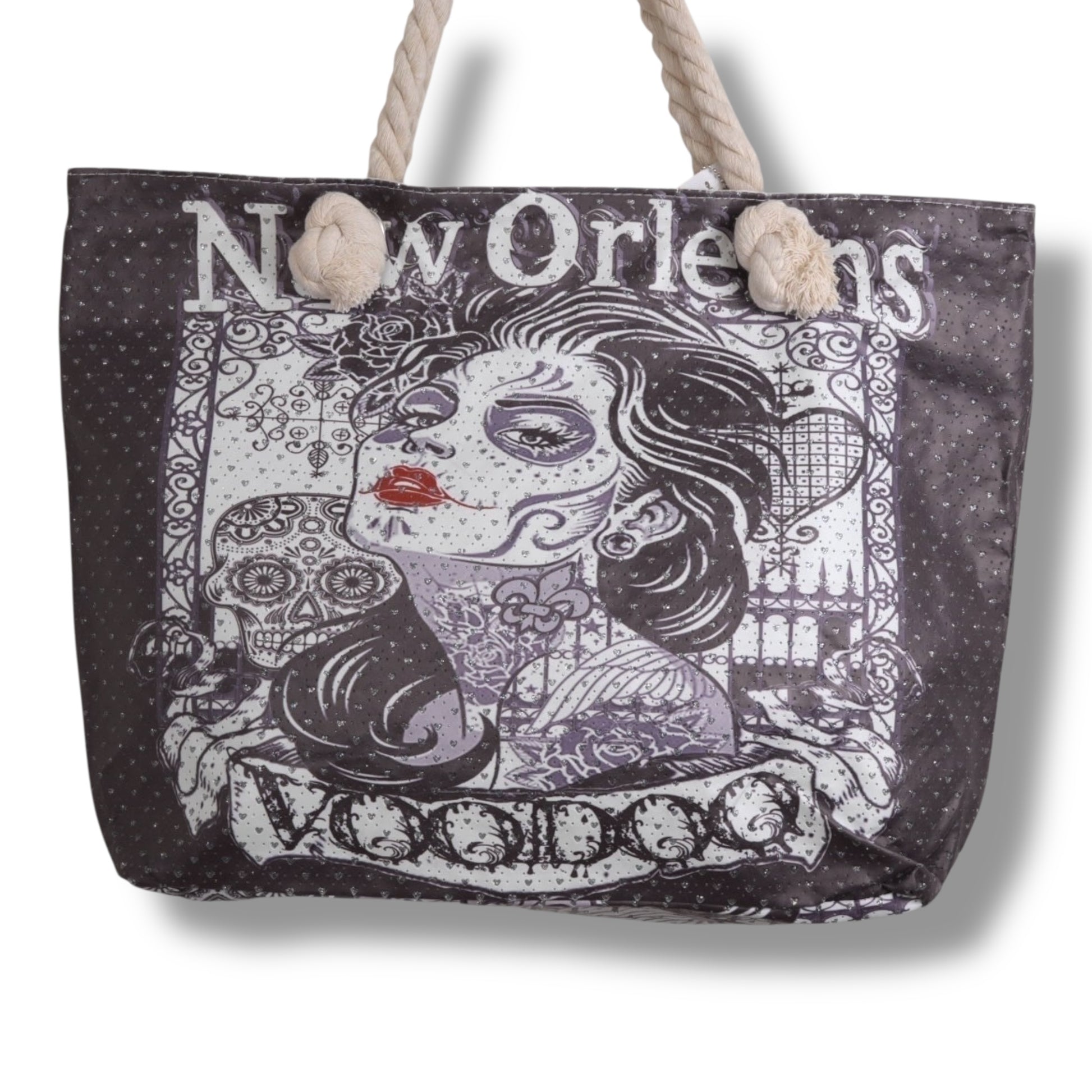 Voodoo Lady Tote Bag - Tote Bags - New Orleans Souvenir