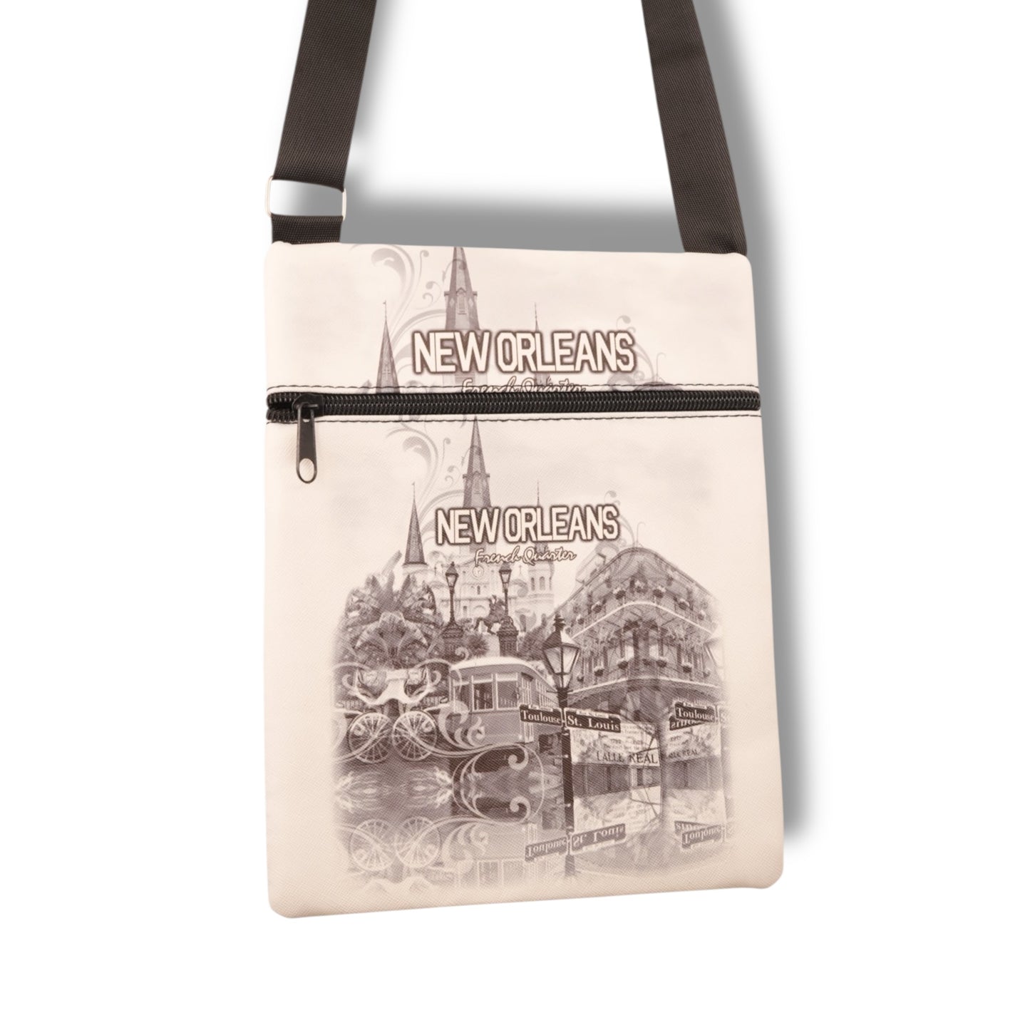 Saint Louis Cathedral Travel Bag - Tote Bags - New Orleans Souvenir