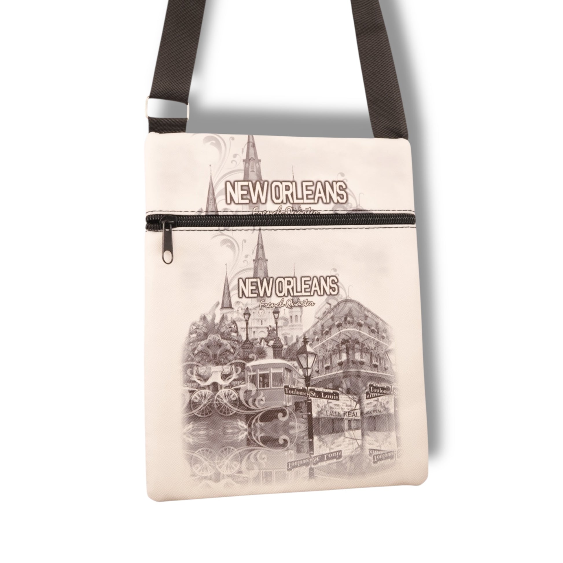 Saint Louis Cathedral Travel Bag - Tote Bags - New Orleans Souvenir
