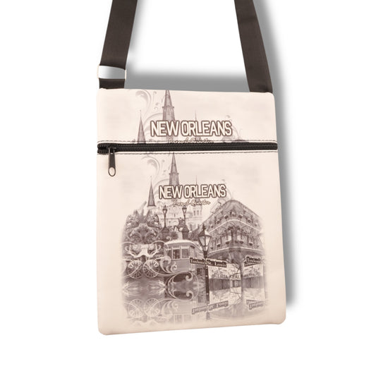 Saint Louis Cathedral Travel Bag - Tote Bags - New Orleans Souvenir