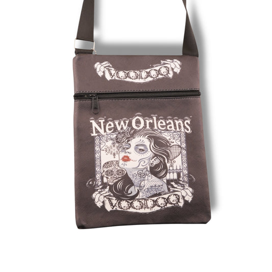 Voodoo Lady Travel Bag - local art - Tote Bags - New Orleans Souvenir