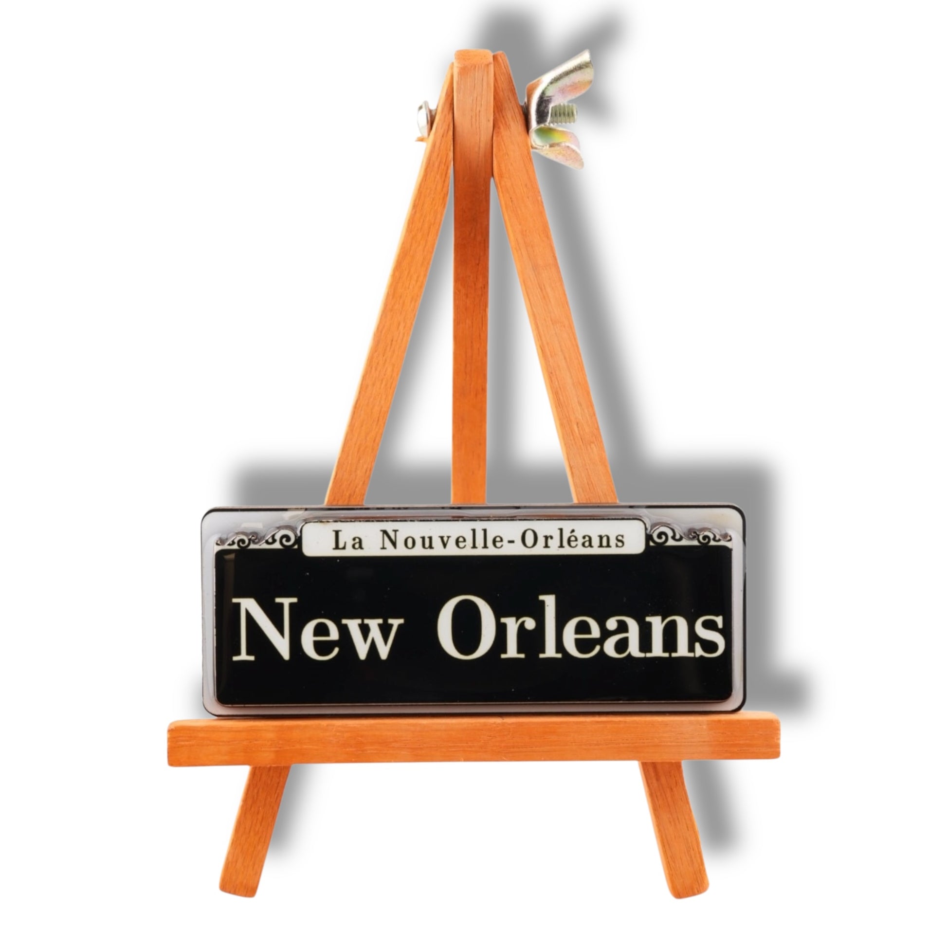 New Orleans Wooden Street Sign Magnet - Refrigerator Magnets