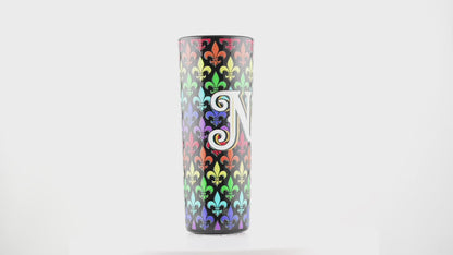 NOLA Rainbow Tall Shot Glass - local art, vibrant - Shot Glasses - New Orleans Souvenir - Video