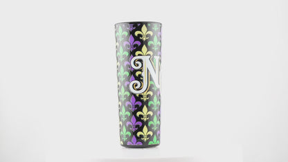 NOLA Mardi Gras Tall Shot Glass - Shot Glasses - New Orleans Souvenir - Local Art - Colorful - Vibrant - Video