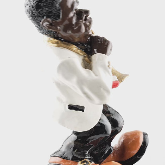 New Orleans Jazz Trumpet Player - local art, durable - Statues, Figurines & Sculptures - Locally Designed - local art - Video